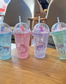 UNICORN ACRYLIC SIPPER